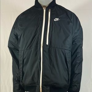 Nike Sportswear Therma-Fit Legacy Reversible Bomber Jacket Mens XL DD6849-010